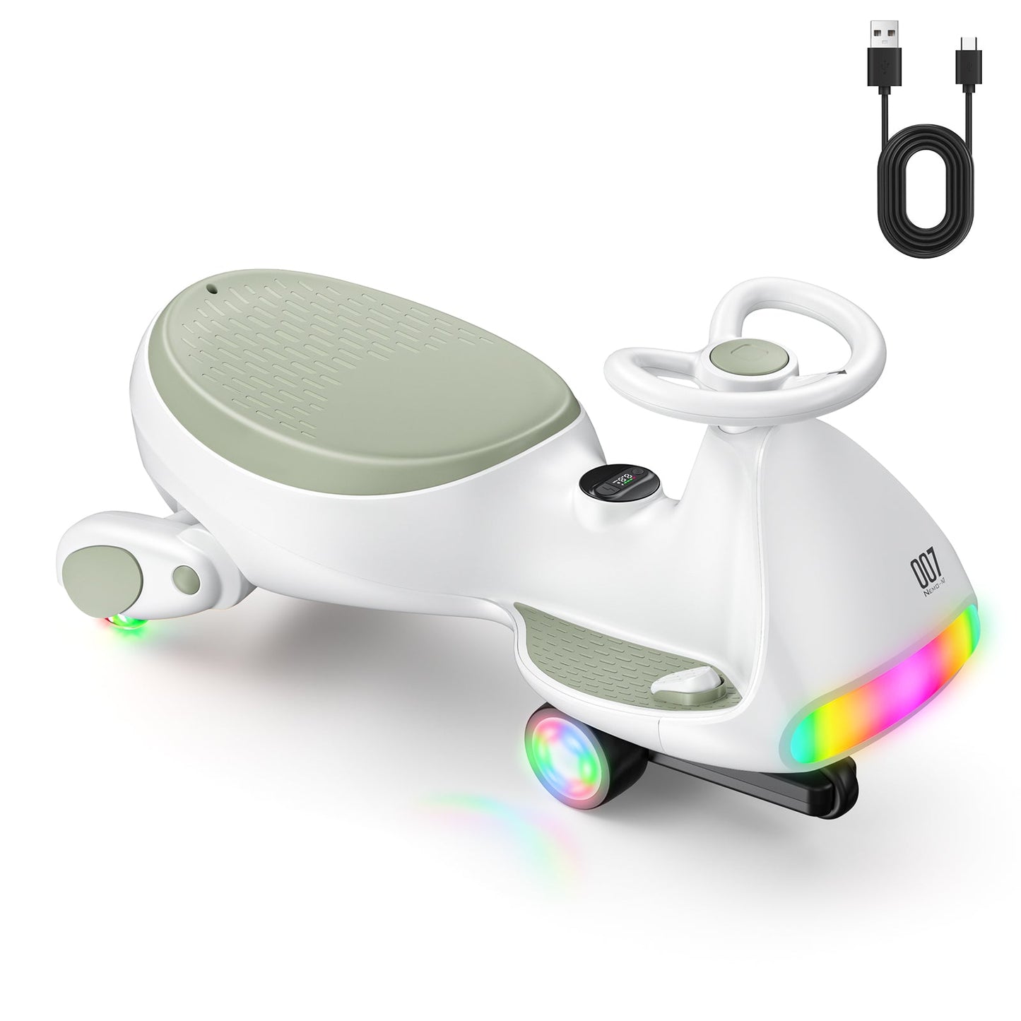 FanttikRide N7 Ultra 12V Electric Wiggle Car with Pedal
