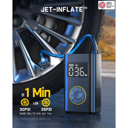 Fanttik X9 Pro Tire Inflator and Slim V8 APEX Car Vacuum