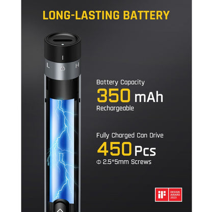 Fanttik E1 MAX Electric Screwdriver and V8 APEX Car Vacuum
