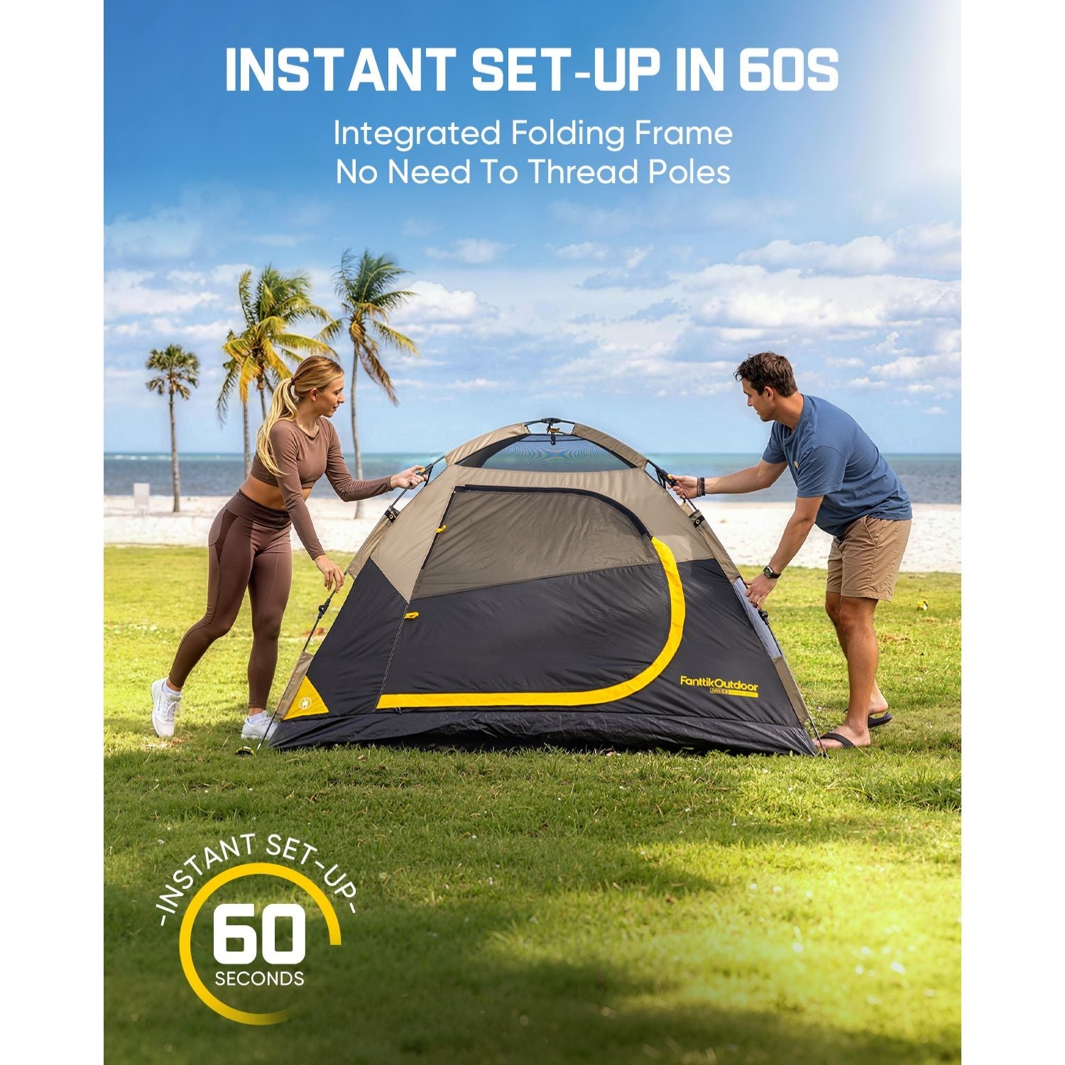 FanttikOutdoor Zeta C2/C3/C4 Dome Tent