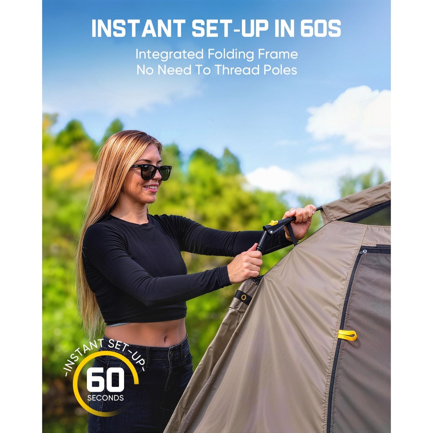FanttikOutdoor Zeta C2/C3/C4 Dome Tent