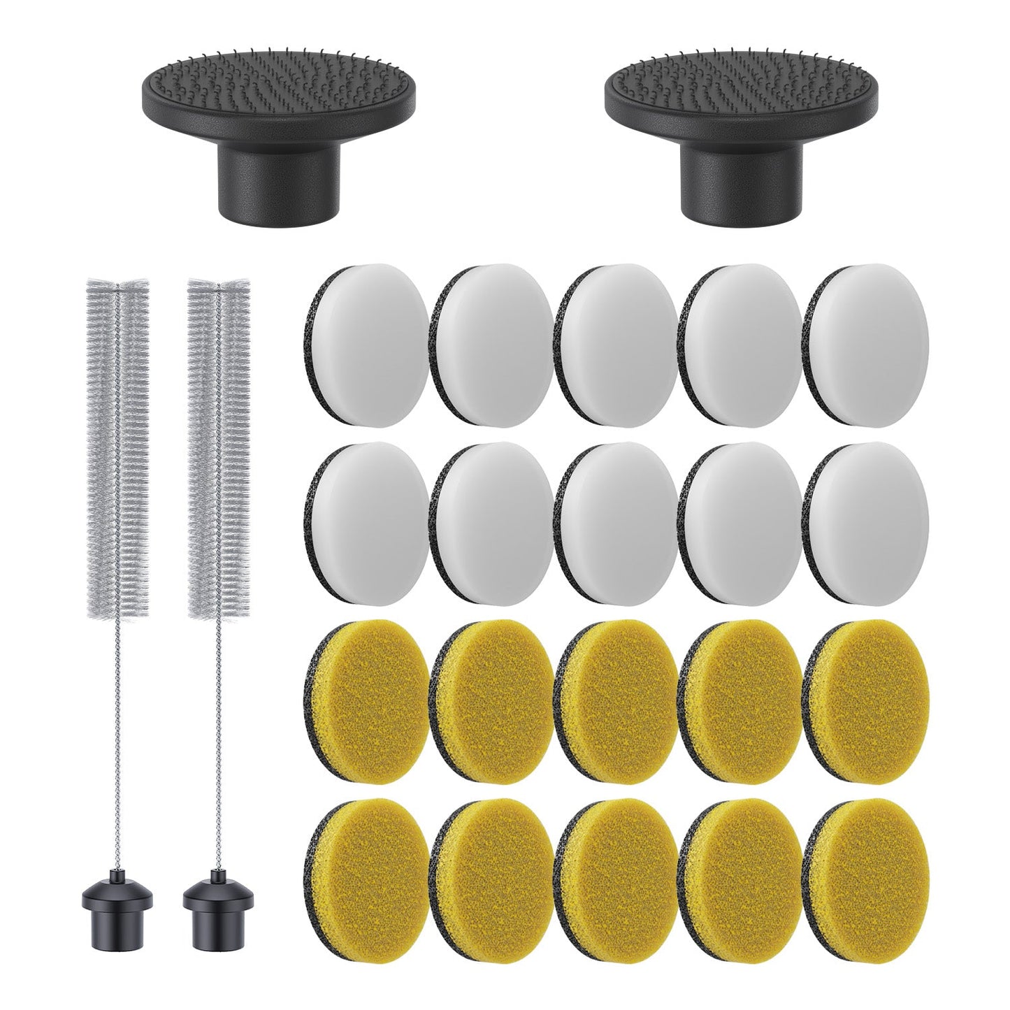 24 PCS Replacement Pads for G10 Nano Electric Scrubber