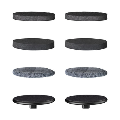 4 Pcs Replacement Pads for G9 Pro Spin Scrubber