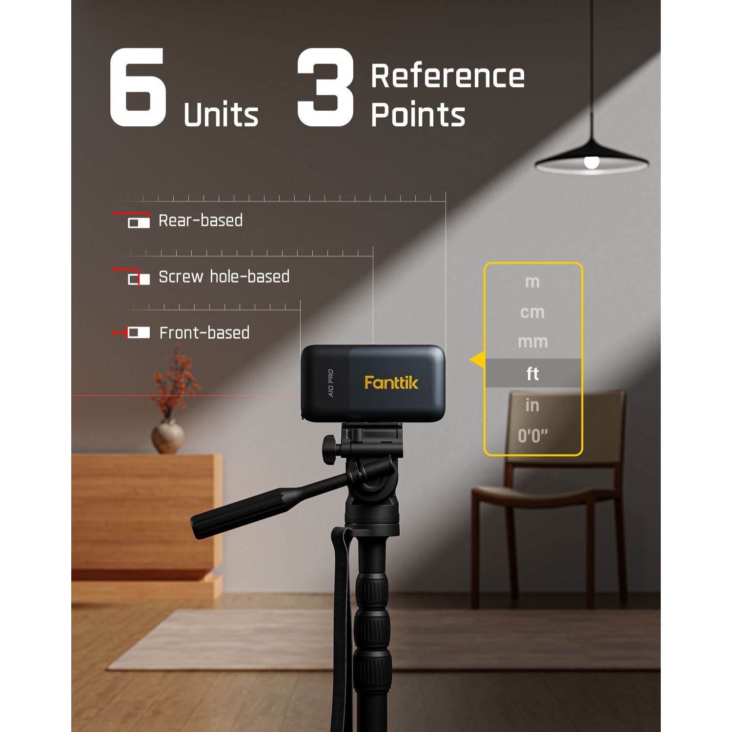Fanttik A10 Pro 2-in-1 Laser Distance Meter