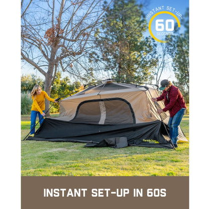 FanttikOutdoor Zeta C8 Pro 8 Person Camping Tent