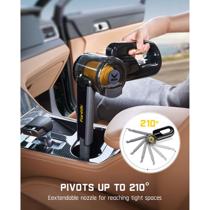 Fanttik X8 APEX EV Tire Inflator and V10 APEX Foldable Car Vacuum
