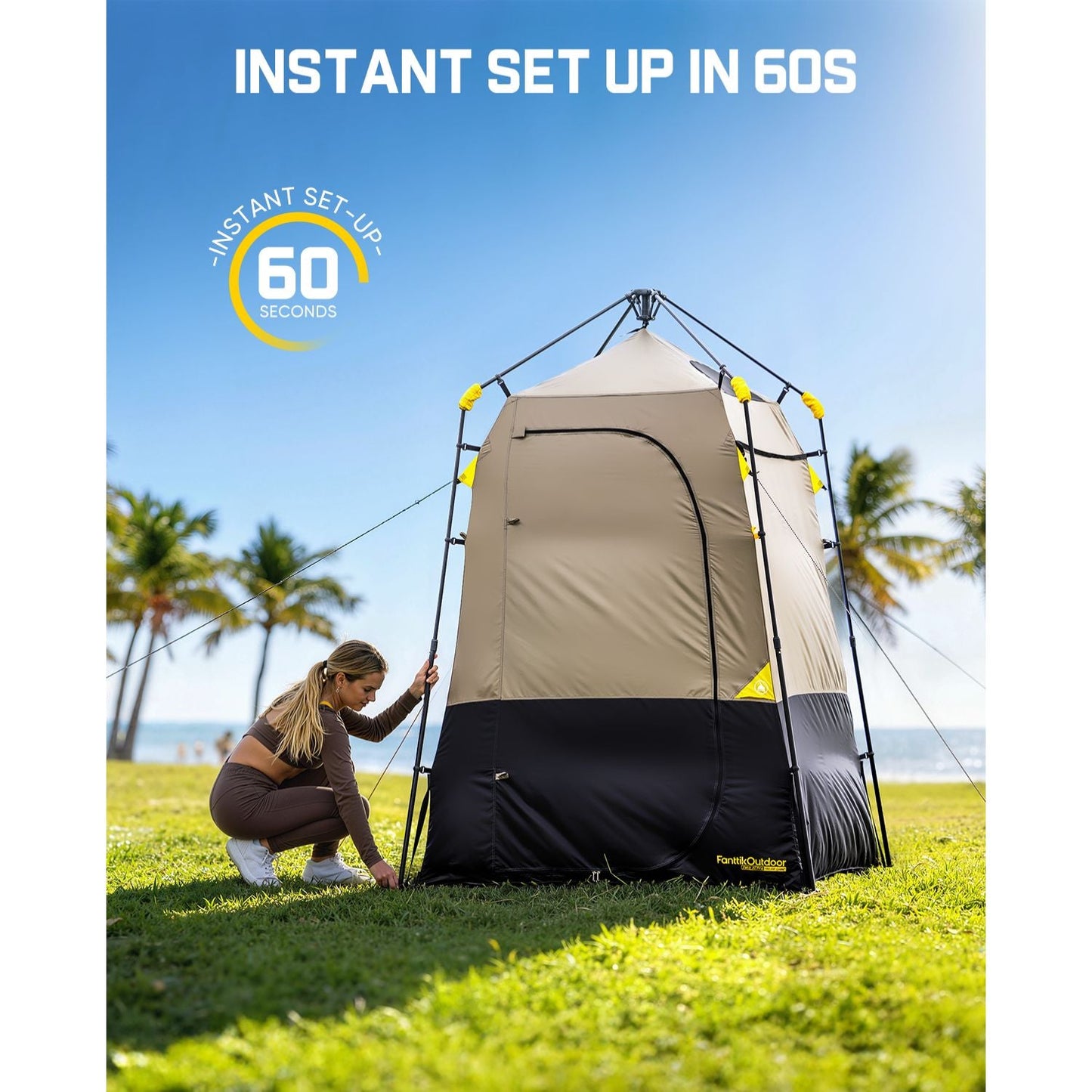 FanttikOutdoor Zeta A1 Pro Shower Tent
