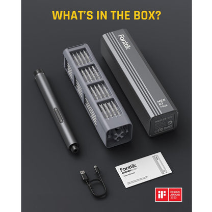 Fanttik E1 MAX Electric Screwdriver and V8 APEX Car Vacuum