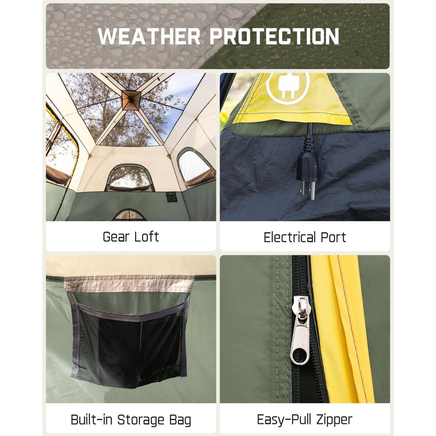 FanttikOutdoor Zeta C10 Pro Camping Tent
