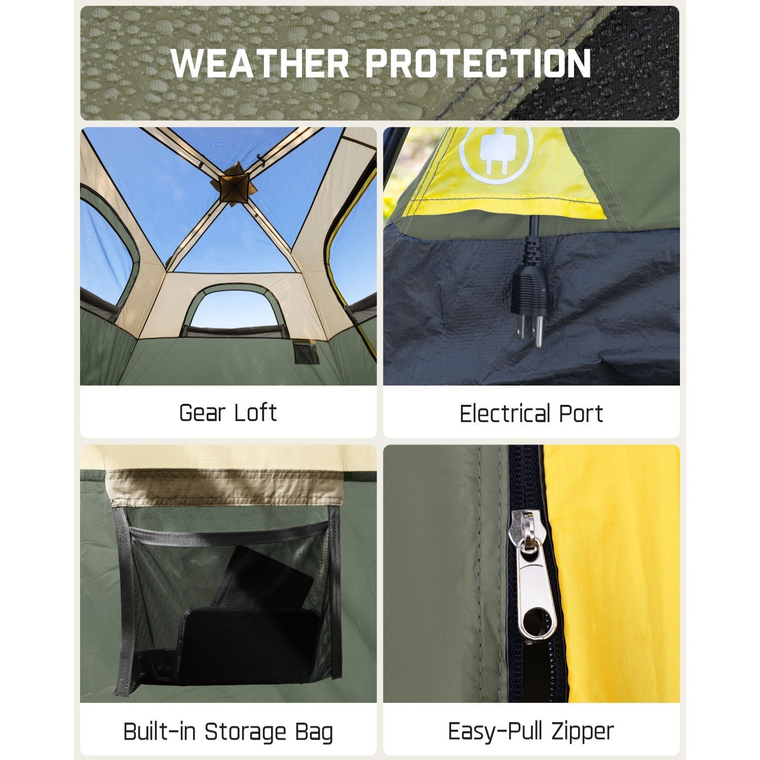 FanttikOutdoor Zeta C6 Pro Camping Tent