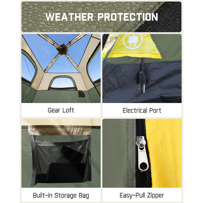 FanttikOutdoor Zeta C6 Pro Camping Tent