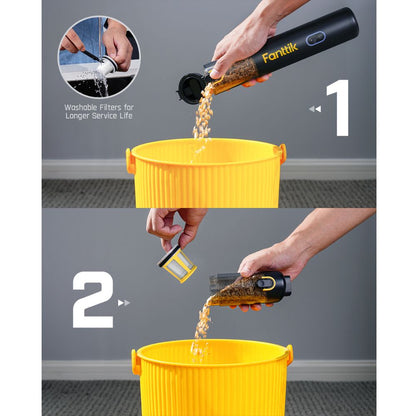 Fanttik X8 APEX EV Tire Inflator and Slim V8 APEX Car Vacuum