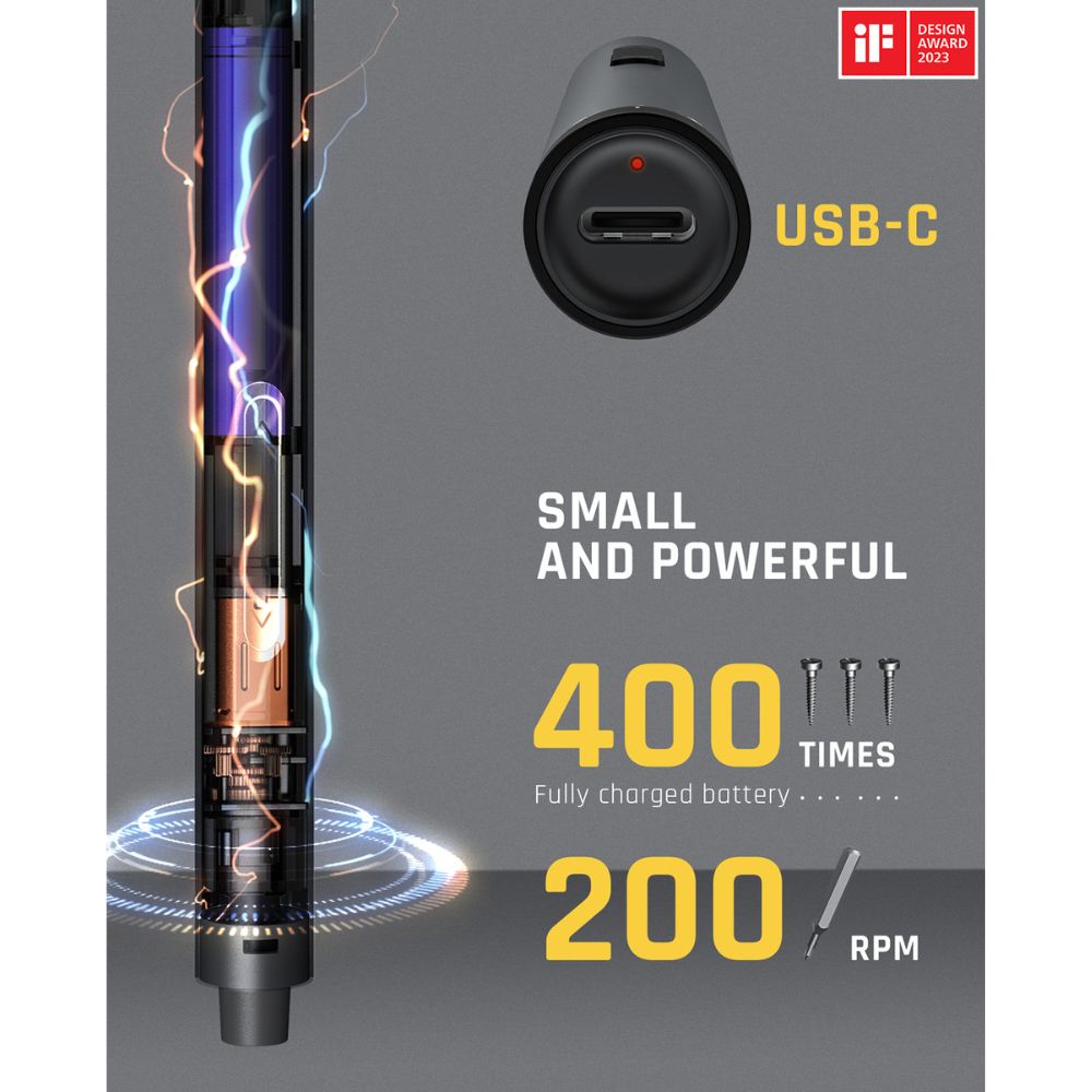 Fanttik E1 Max Precision Electric Screwdriver and V10 APEX Foldable Car Vacuum
