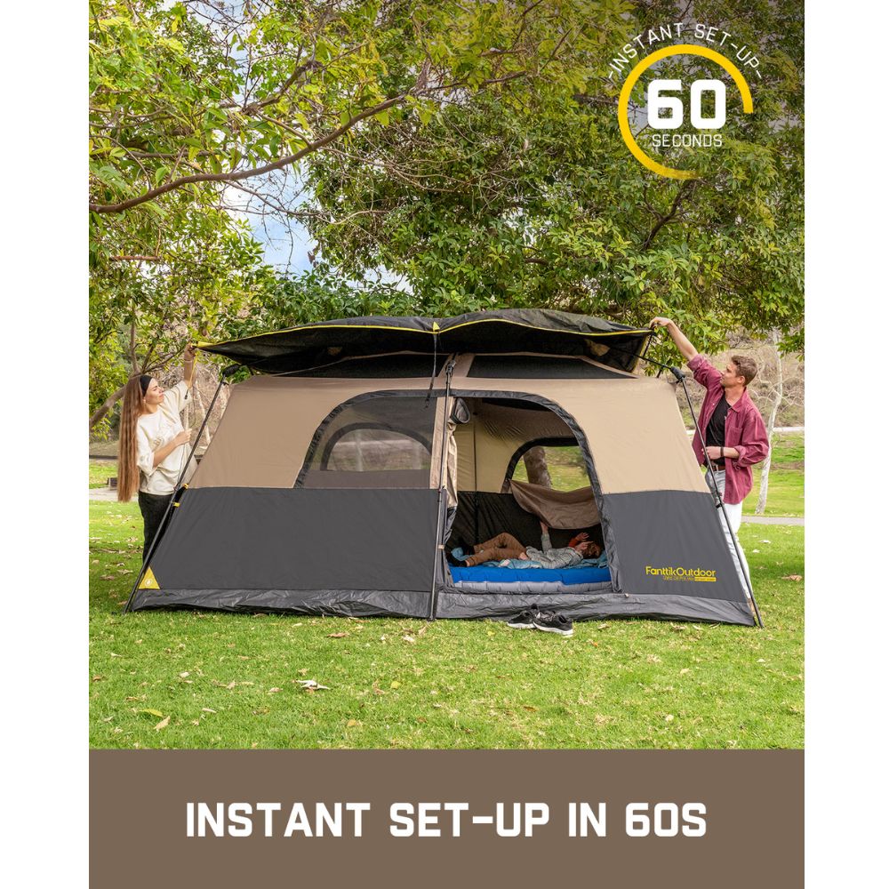 FanttikOutdoor Zeta C8 Pro Max 8 Person Camping Tent