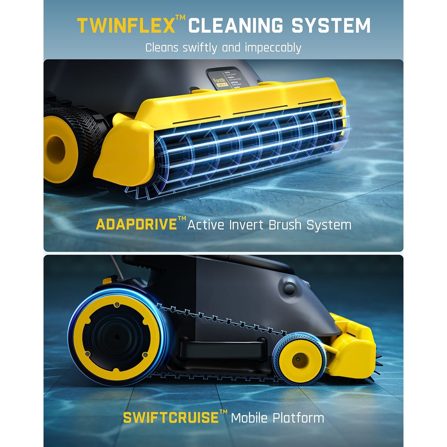 Fanttik Aero X Cordless Robotic Pool Cleaner
