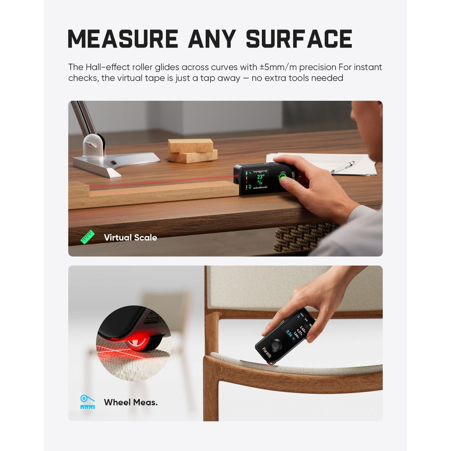 Fanttik A11 Ultra 3-in-1 Laser Distance Meter
