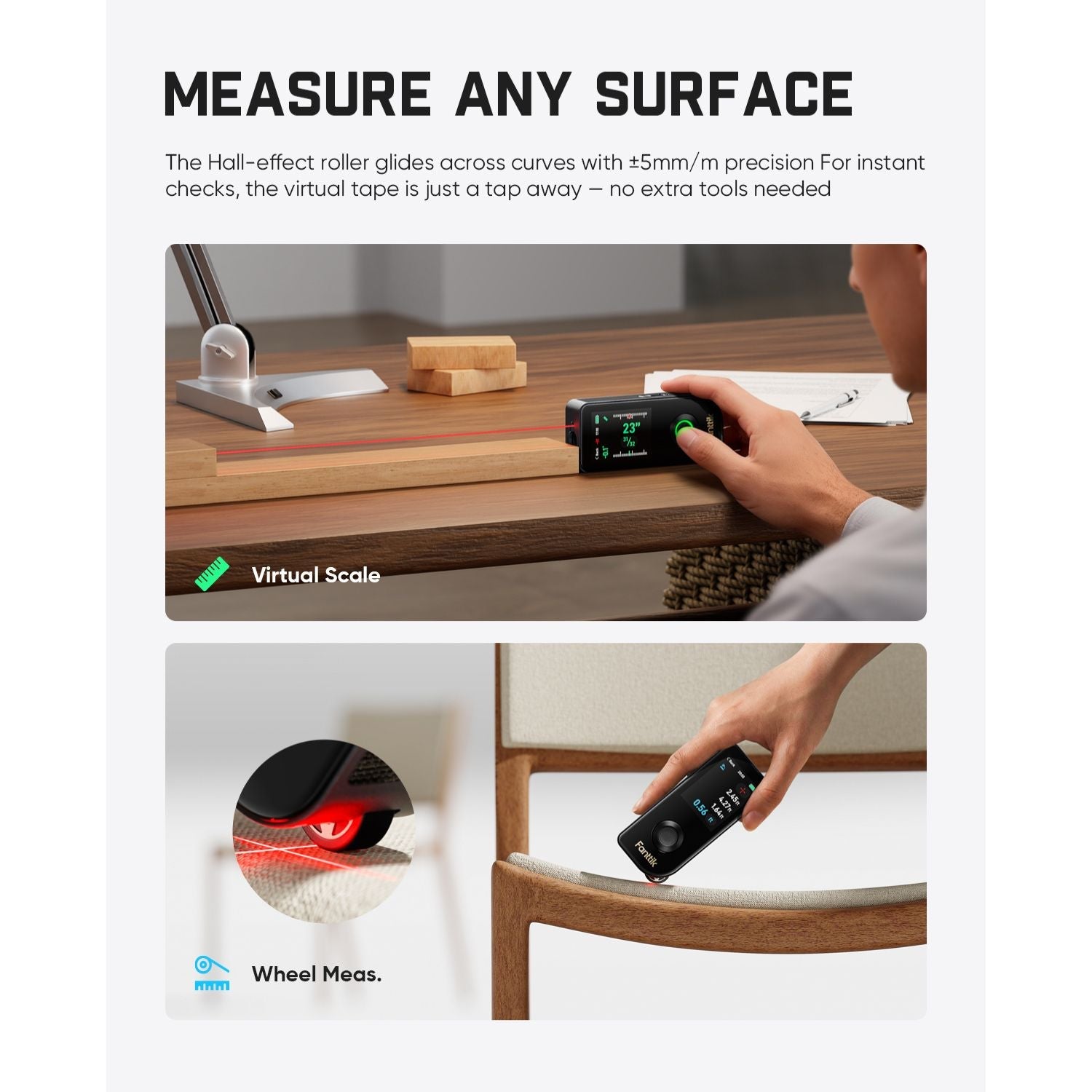 Fanttik A11 Ultra 3-in-1 Laser Distance Meter