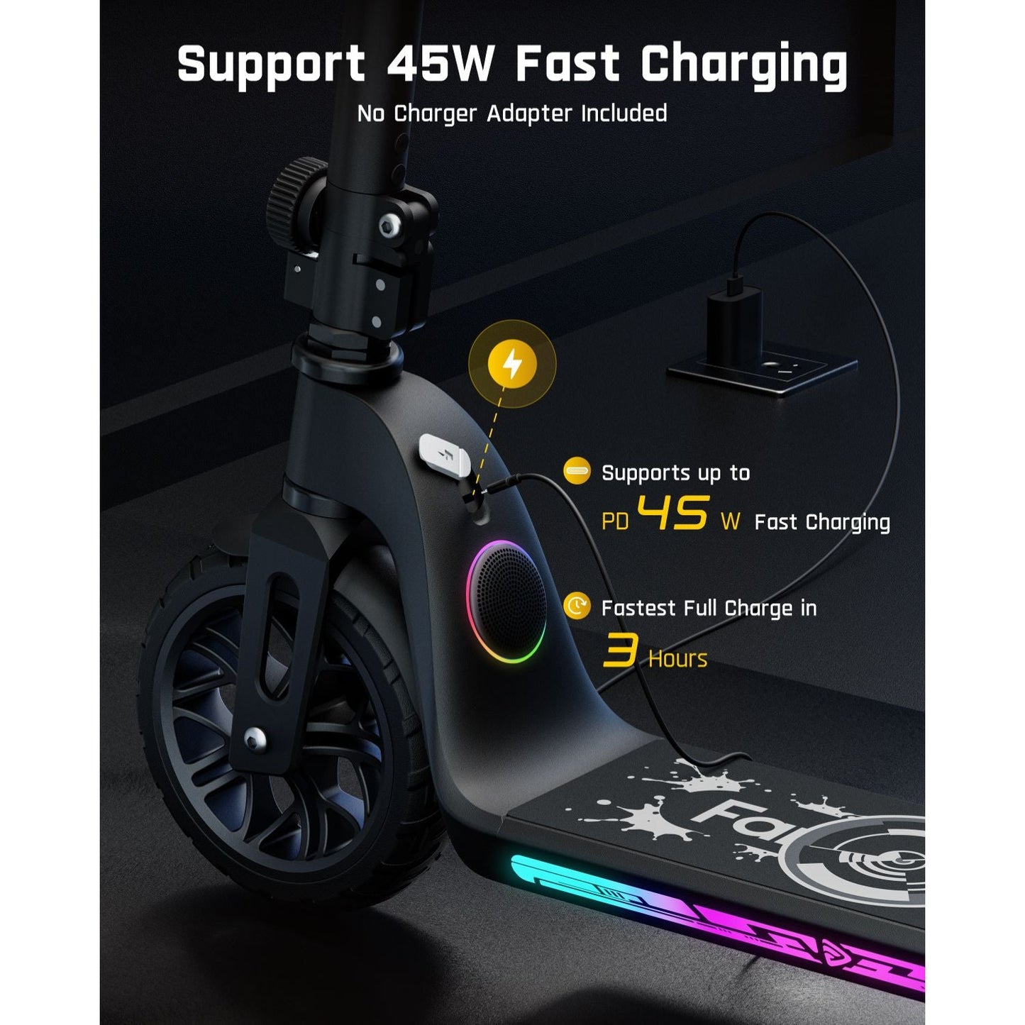 FanttikRide T10 Apex Electric Scooter for Kids