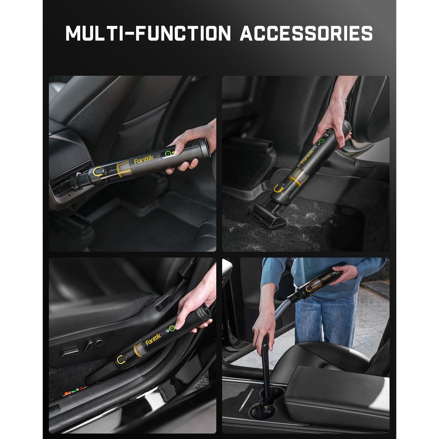 Fanttik Slim V10 APEX Cordless Car Vacuum