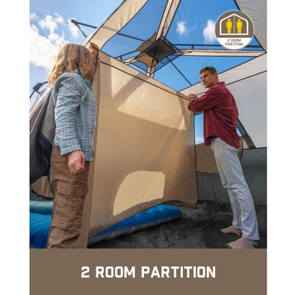 FanttikOutdoor Zeta C8 Pro 8 Person Camping Tent