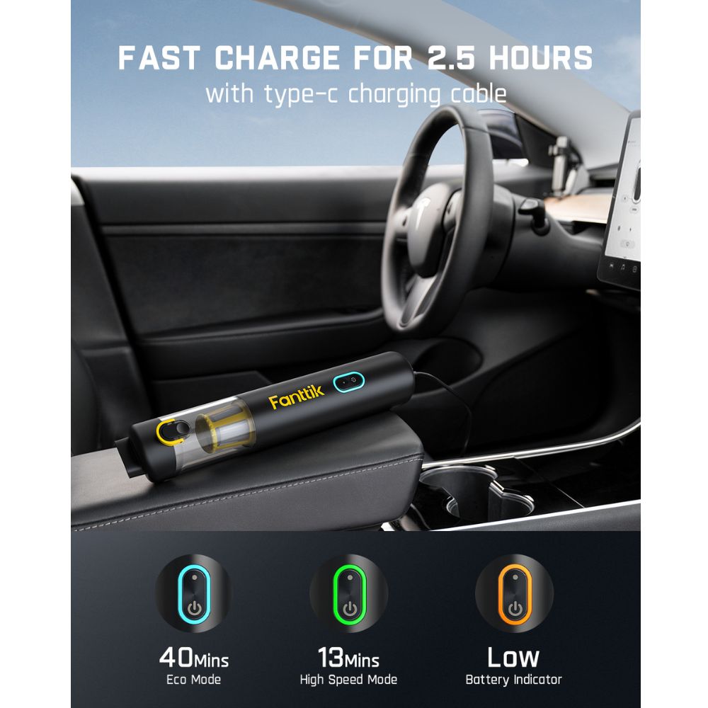 Fanttik V8 APEX Car Vacuum and S1 Pro Cordless Electric Screwdriver