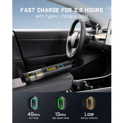 Fanttik X8 APEX EV Tire Inflator and Slim V8 APEX Car Vacuum