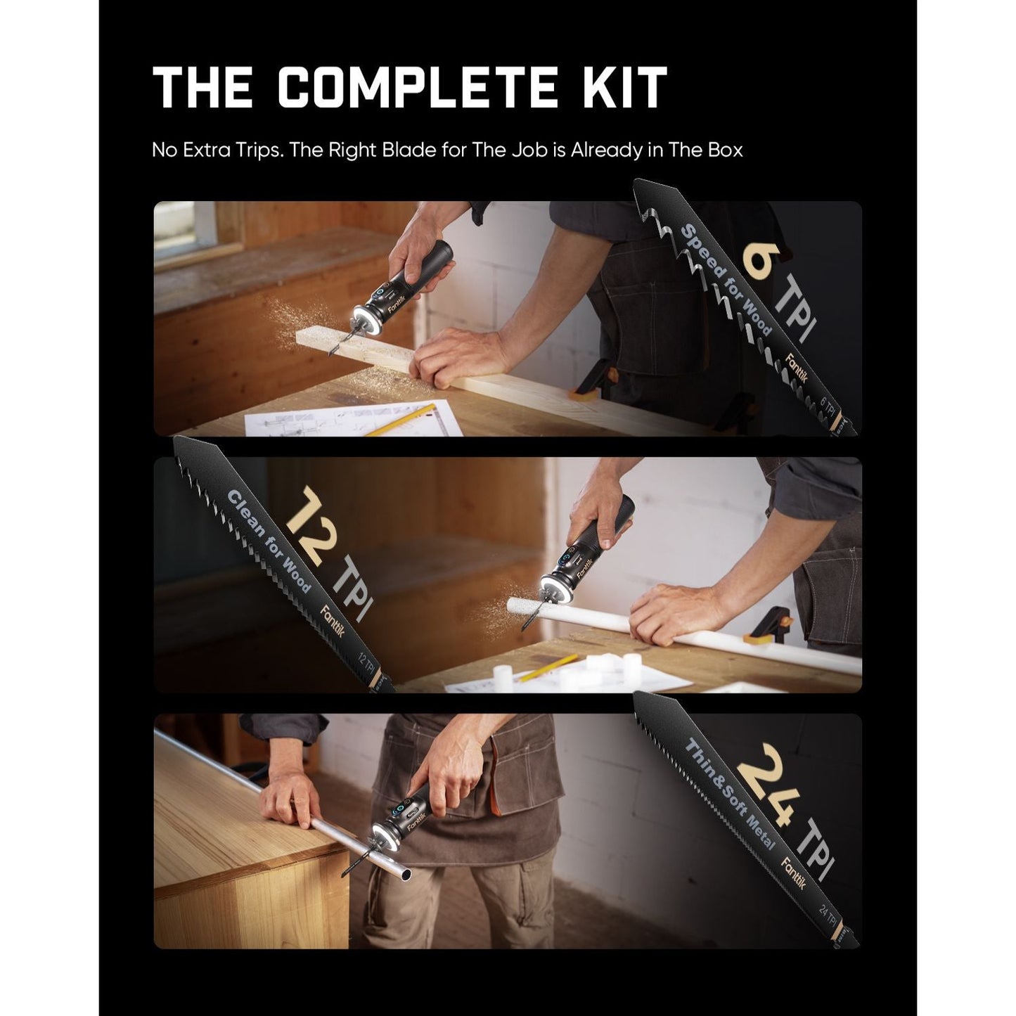 Fanttik R11 Pro Cordless Reciprocating Saw