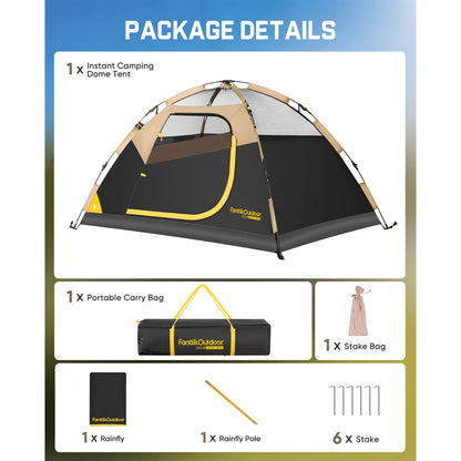 FanttikOutdoor Zeta C2/C3/C4 Dome Tent
