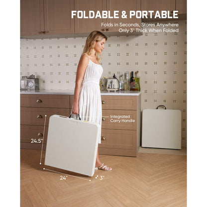 FanttikOutdoor Zeta X4 Pro 4ft Folding Table (2-Pack)