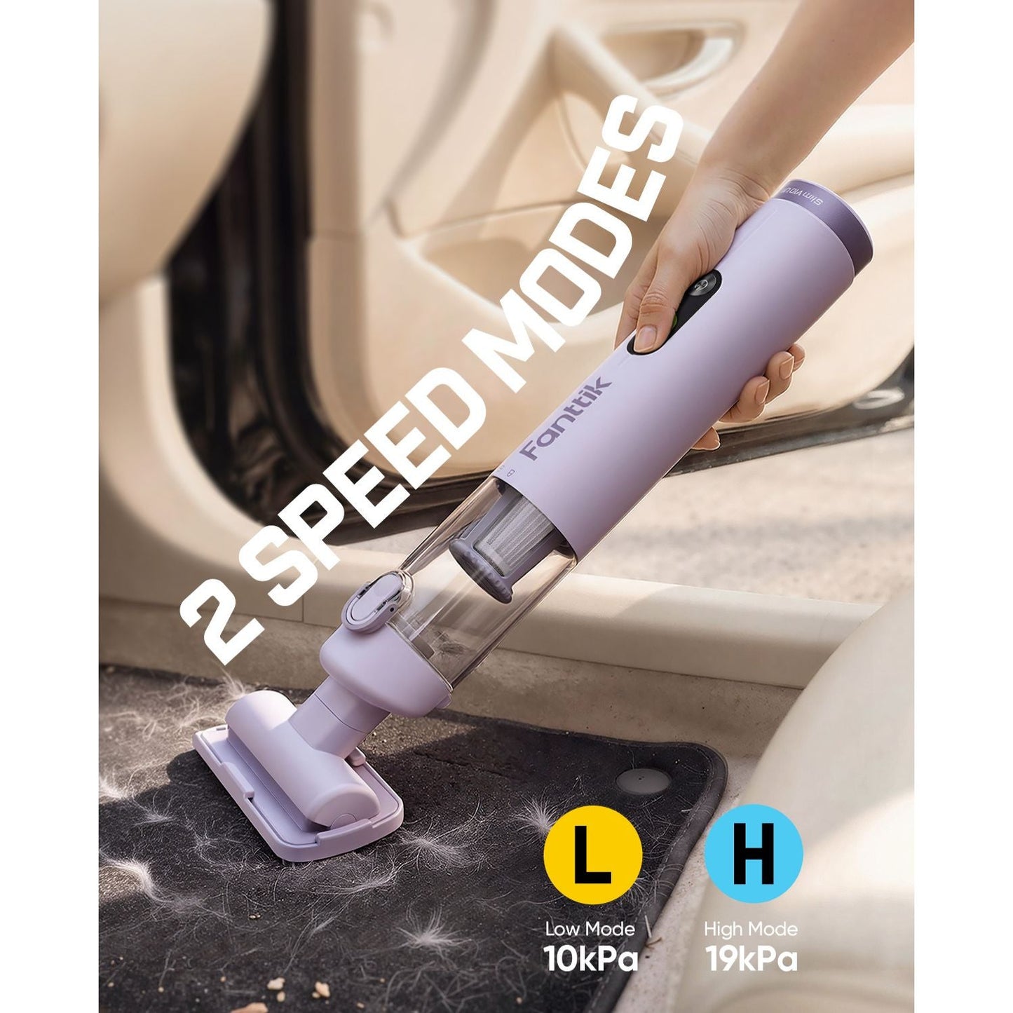 Fanttik Slim V10 Ultra Cordless Car Vacuum