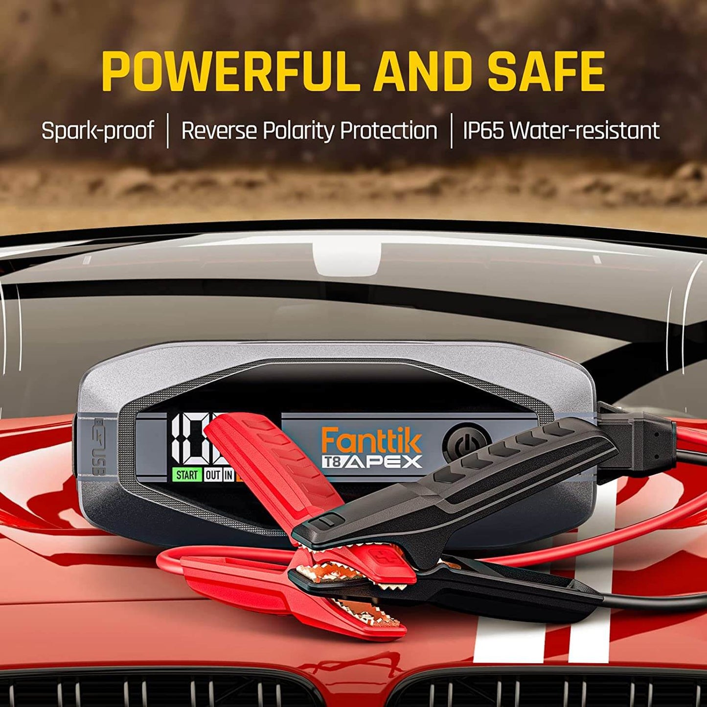 Fanttik T8 APEX Jump Starter Deluxe Package