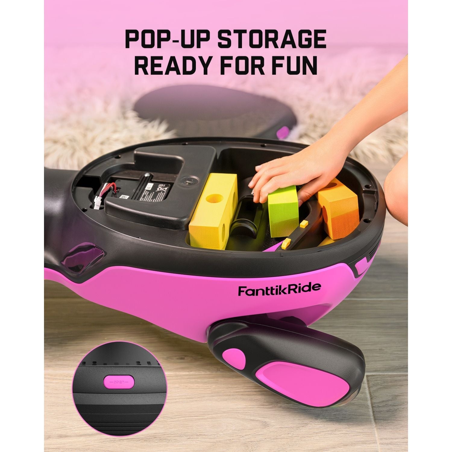 FanttikRide N10 Classic 6V Electric Wiggle Car with Pedal