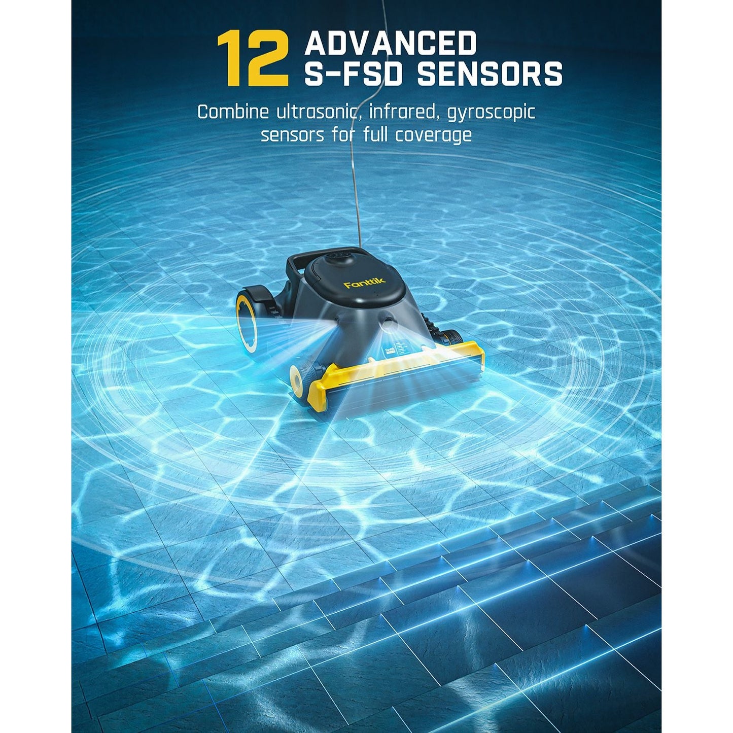 Fanttik Aero X Cordless Robotic Pool Cleaner
