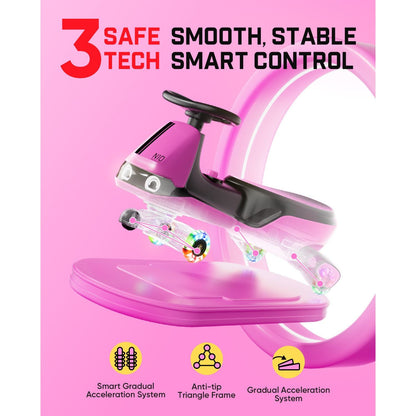 FanttikRide N10 Classic 6V Electric Wiggle Car with Pedal