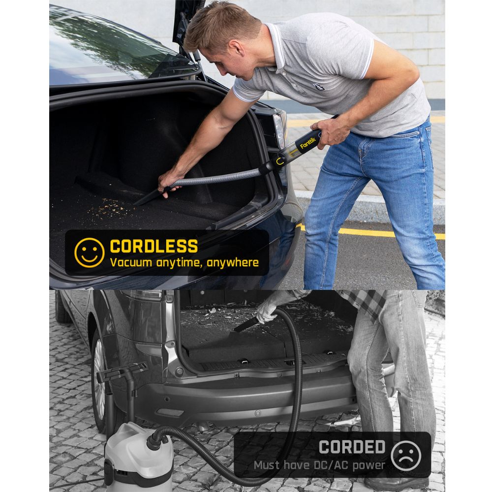 Fanttik V8 APEX Car Vacuum and S1 Pro Cordless Electric Screwdriver