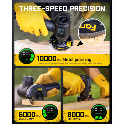 Fanttik M10 ACE Cordless Angle Grinder