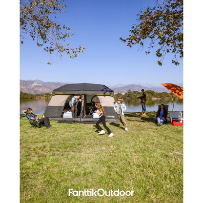 FanttikOutdoor Zeta C10 Pro Max 10 Person Camping Tent