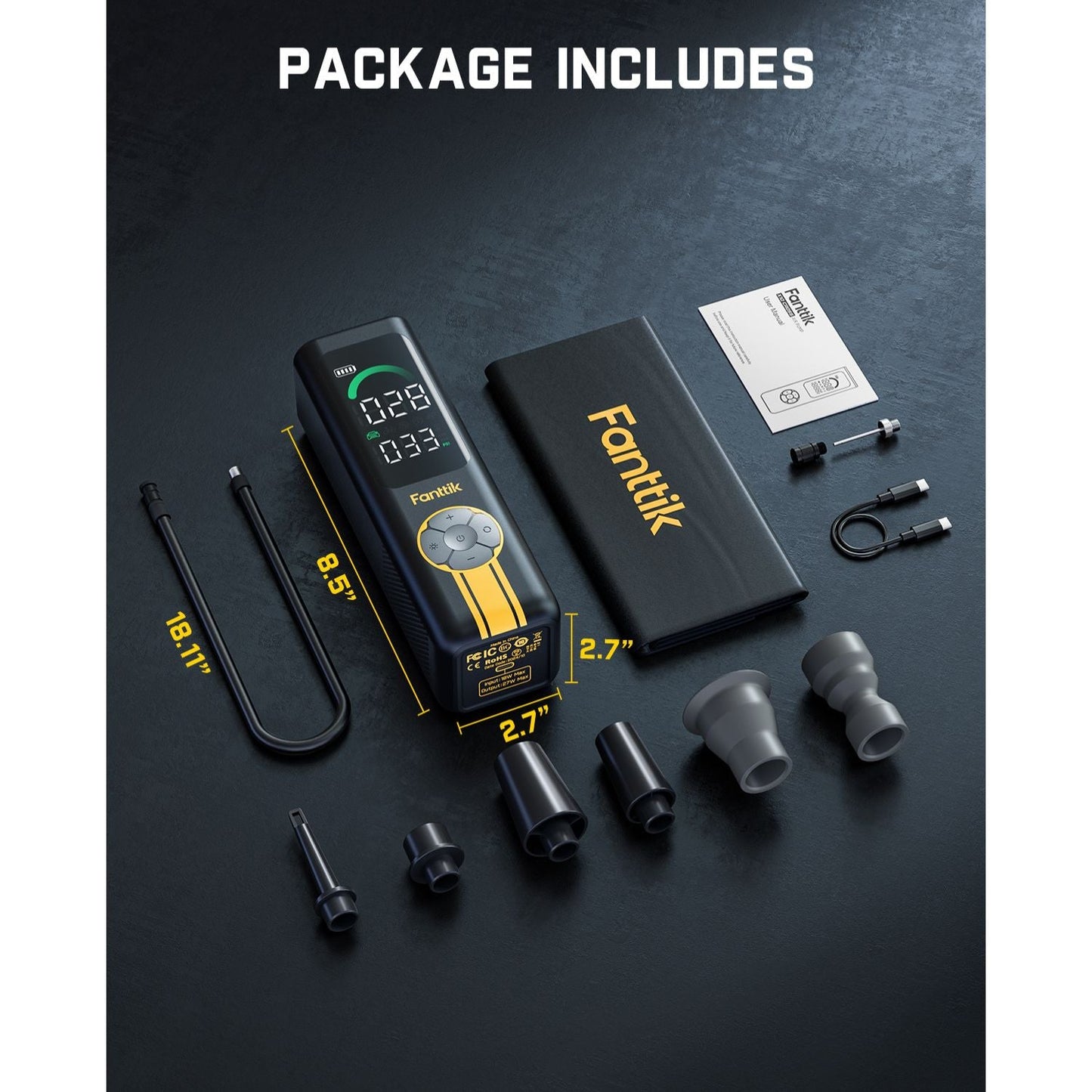 Fanttik X10 Cross Tire Inflator