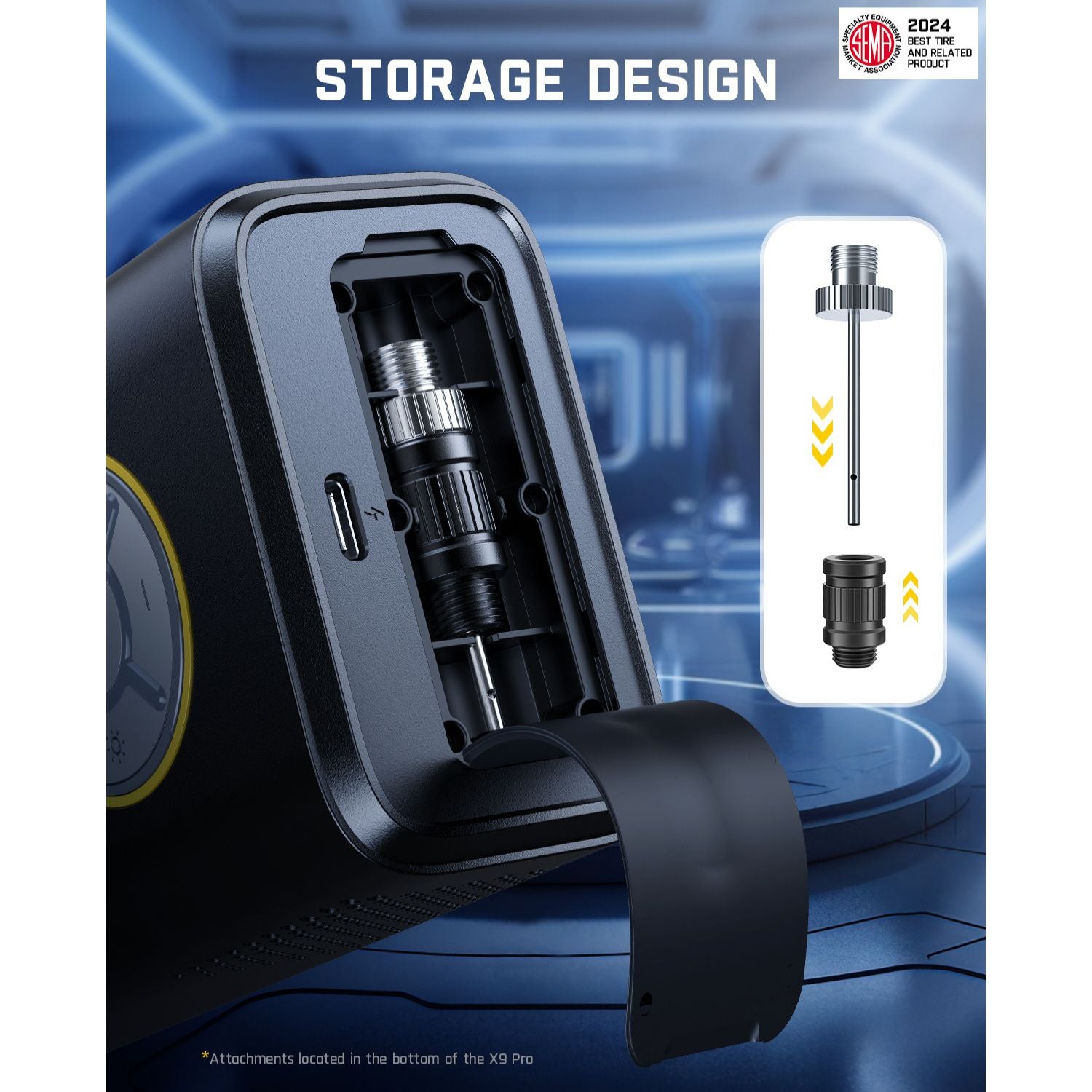 Fanttik X9 Pro Tire Inflator and Slim V8 APEX Car Vacuum