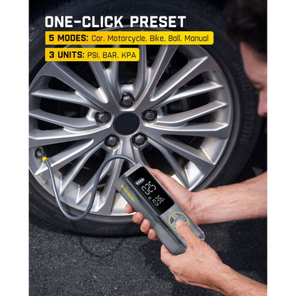 Fanttik X8 APEX® Tire Inflator Mechanical Gray